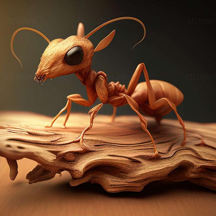 3D model Calyptomyrmex kaurus (STL)